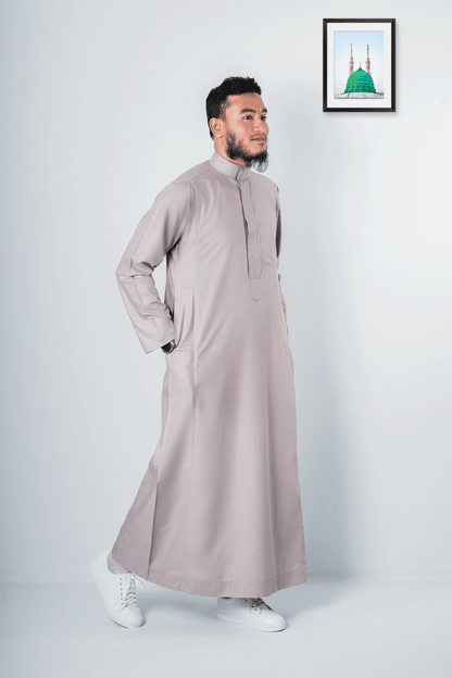 Classic saudi thobe | islamic jubba for men - Sunaan