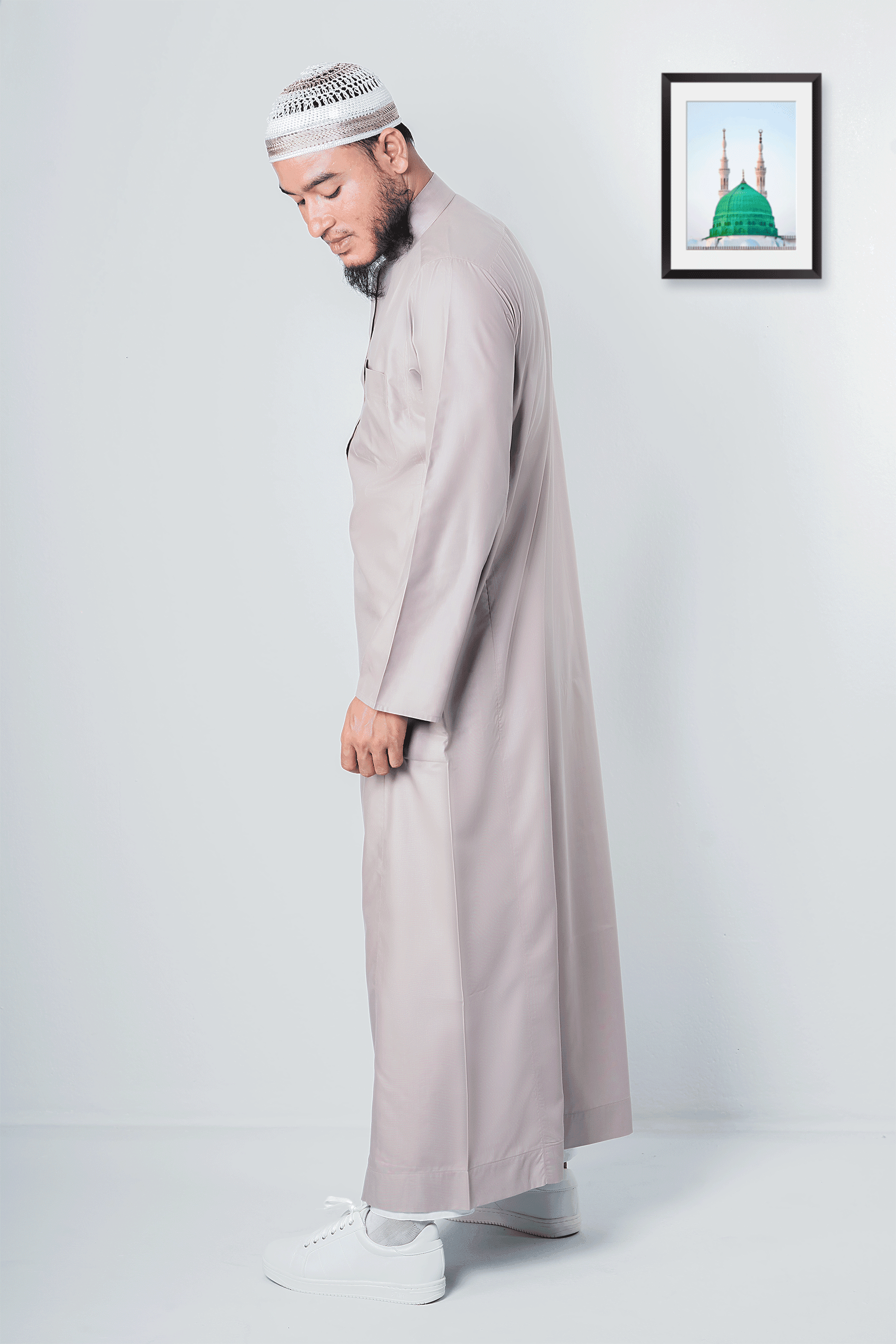 Classic saudi thobe | islamic jubba for men - Sunaan