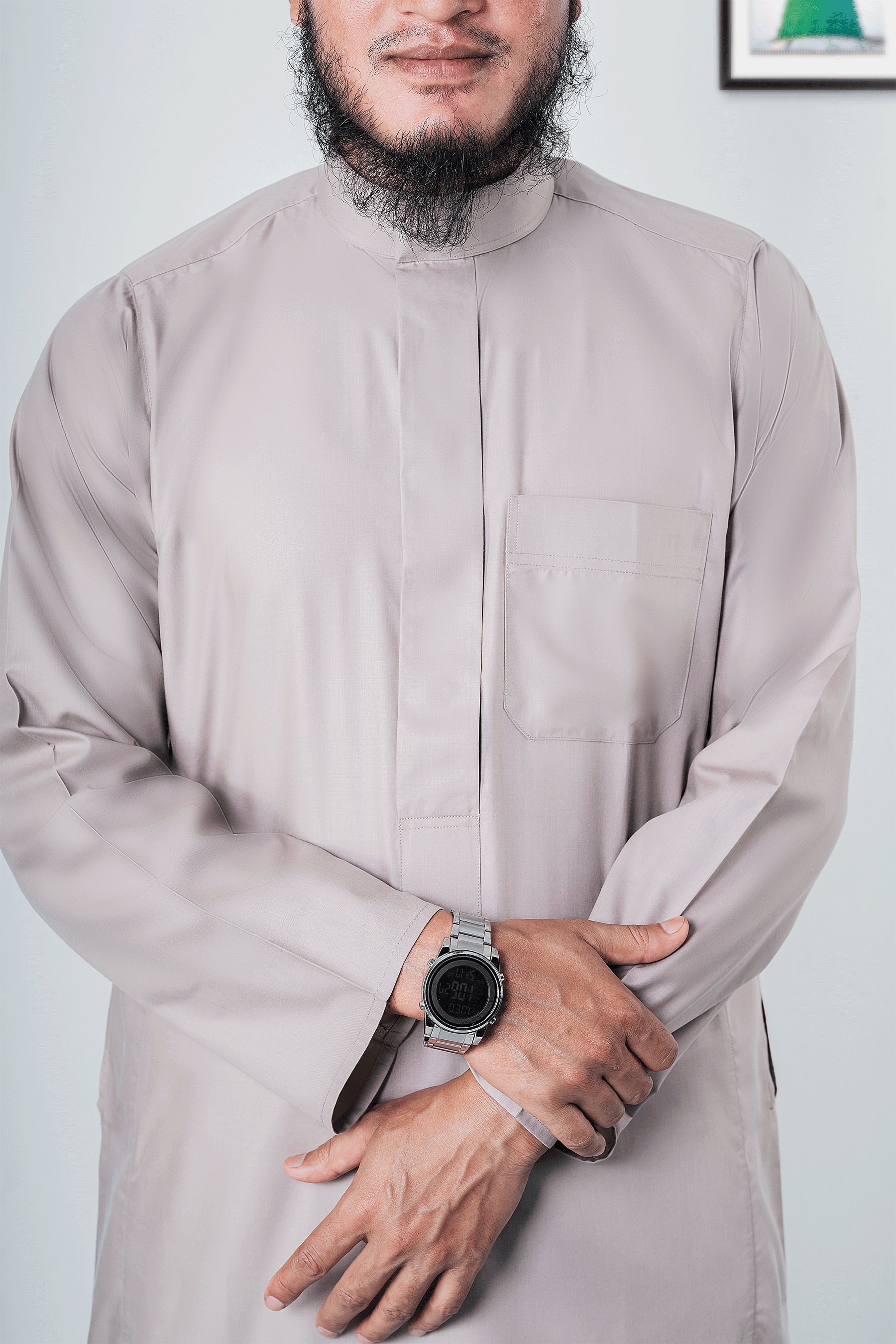 Classic saudi thobe | islamic jubba for men - Sunaan